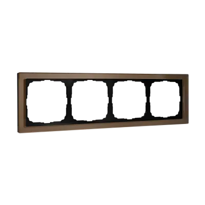 ARTGALLERY PURE 4-постовая РАМКА, ОРГАНИЧЕСКОЕ СТЕКЛО ШАМПАНЬ