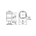 Светосигнальная колонна INNOCONT TL70-024-R-55