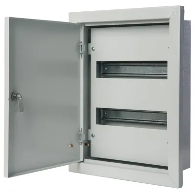 Корпус мет. встр. 430х330х120. 24 мод.. IP31. ЩРВ-24 DEKraft