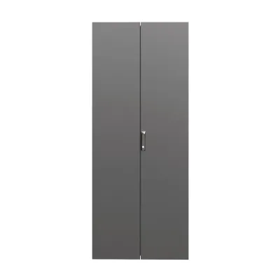 Дверь двойная сплошная IT-CQE 1400x800. RAL9005