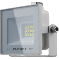 Прожектор светодиодный ДО-10w OFL-10-4K-WH-IP65-LED