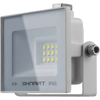 Прожектор светодиодный ДО-10w OFL-10-4K-WH-IP65-LED