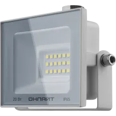 Прожектор светодиодный ДО-20w OFL-20-6K-WH-IP65-LED