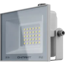 Прожектор светодиодный ДО-30w OFL-30-6K-WH-IP65-LED