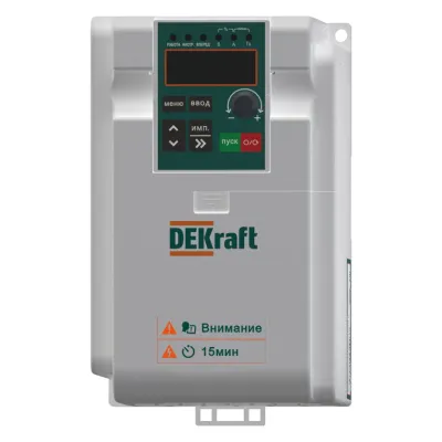 Преобразователь частоты DEKV060-2.2кВт 1 фаза 220В