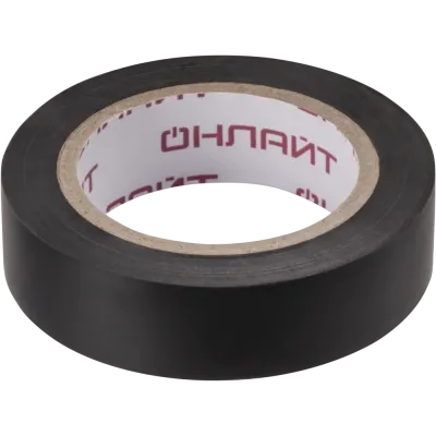 Изолента ОНЛАЙТ 71 674 OIT-B15-10/BL черная