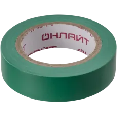 Изолента ОНЛАЙТ 61 880 OIT-B15-10/G ПВХ зеленая (Китай)