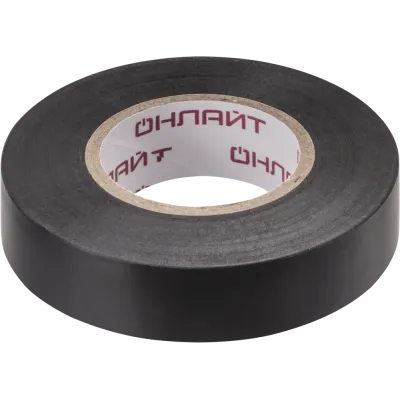 Изолента ОНЛАЙТ 71 677 OIT-B15-20/BL черная