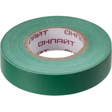 Изолента ОНЛАЙТ 71 680 OIT-B15-20/G зеленая