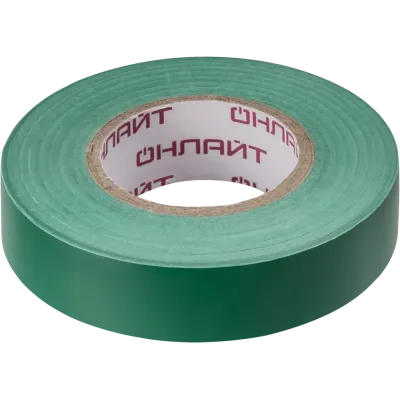 Изолента ОНЛАЙТ 71 680 OIT-B15-20/G зеленая