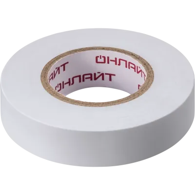 Изолента ОНЛАЙТ 71 676 OIT-B15-20/WH белая