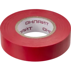 Изолента ОНЛАЙТ 61 881 OIT-B19-20/R ПВХ красная (Китай)