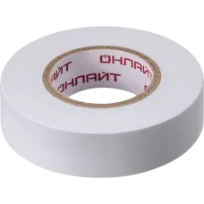 Изолента ОНЛАЙТ 71 689 OIT-B19-20/WH ПВХ белая (Китай)