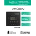ARTGALLERY ТЕРМОСТАТ программируемый с Wi-Fi для электрического теплого пола, 16 А, моноблочный, ЧЕРНЫЙ
