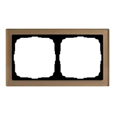 ARTGALLERY PURE 2-постовая РАМКА, ОРГАНИЧЕСКОЕ СТЕКЛО ШАМПАНЬ