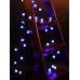 Электрогирлянда Шарики наружная 70LED 2.4см синяя
