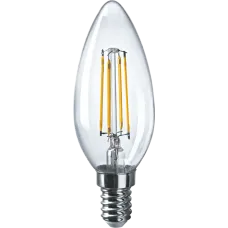 Лампа светодиодная 8вт OLL-F-C35-08-230-4K-E14
