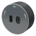 MultiTrack Розетка 2хUSB (тип А+С) 18Вт, 5В/3А Графит