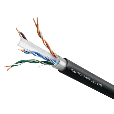 Витая пара F/UTP Cat 6 PE 4x2x0,57 305м