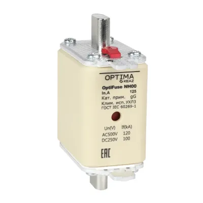 Вставка плавкая OptiFuse NH00-12-gG-УХЛ3