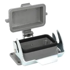 Корпус приборный проходной с крышкой OptiLink HDC-H10B-BK-1L-MCV
