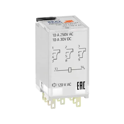 Реле промежуточное OptiRel G RP55-33-120-10-CO/TI