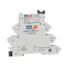 Модуль релейный OptiRel G RM38-61-220-240U-6-P-CO