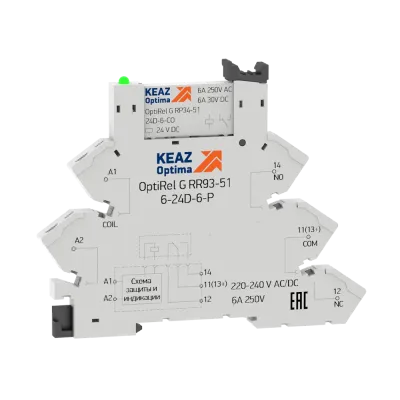 Модуль релейный OptiRel G RM38-61-12U-6-P-CO