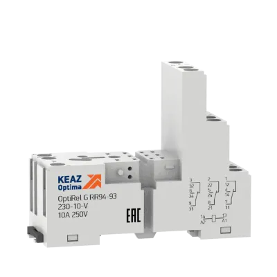 Розетка для реле OptiRel G RR94-94-230-7-V