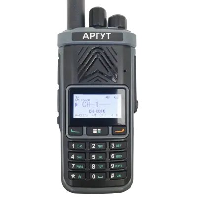 Радиостанция цифровая портативная А-78 DMR UHF/VHF 136-174 и 400-470 МГц 5Вт 2000 мАч Type-C IP-67