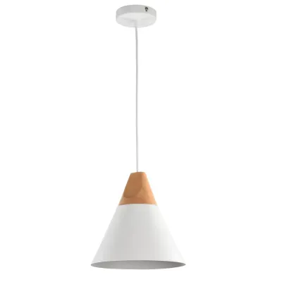 Светильник подвесной Maytoni Bicones P359-PL-01-W E27х1х60W Белый