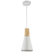 Светильник подвесной Maytoni Bicones P359-PL-140-W E27х1х60W Белый