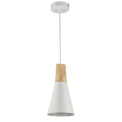 Светильник подвесной Maytoni Bicones P359-PL-140-W E27х1х60W Белый