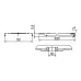 Крышка на лоток с заз осн. 150 L3000 толщ.1,5 мм, горячеоцинкованная