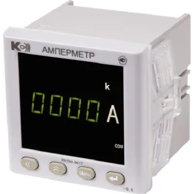 амперметр цифровой переменного тока PA194I-9K1T-00101-5А/5А-4…20мА-К-0,5