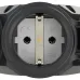 Тройник кабельный 16A/250V/2P+E/IP54 с резиновым корпусом PCE 253711-sr
