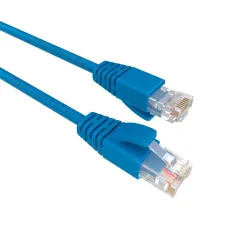 Патч-корд Patch-cord ParLan U/UTP Cat 5e ZH 4х2х0,60 Flex RJ45-RJ45 BU 50m длина 50 метра синий, шнур коммутационный