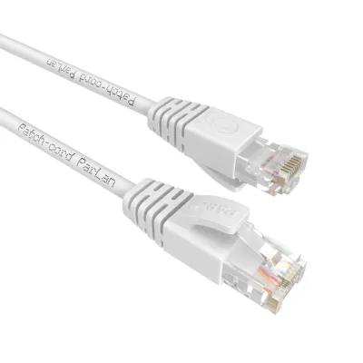 Патч-корд Patch-cord ParLan U/UTP Cat 5e ZH 4х2х0,60 Flex RJ45-RJ45 WH 4,3m длина 4,3 метра белый, шнур коммутационный