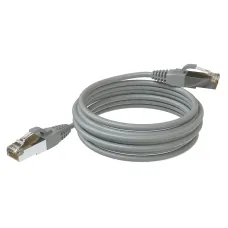 Патч-корд F/UTP, категория 5е, 2xRJ45, экранированный, серый, LSZH, 5 м