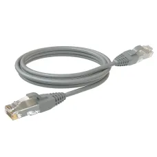 Патч-корд U/UTP, категория 5е, 2xRJ45, неэкранированный, серый, LSZH, 3м