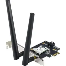 Сетевой адаптер WiFi 6 Bluetooth 5.2 1201Mbps+574Mbps 5GHz/2.4GHz PCI Express (90IG07A0-MO0B00)