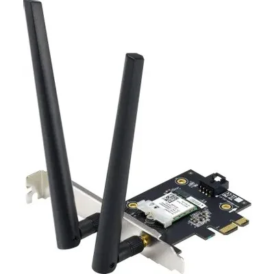 Сетевой адаптер WiFi 6 Bluetooth 5.2 1201Mbps+574Mbps 5GHz/2.4GHz PCI Express (90IG07A0-MO0B00)