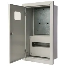 Корпус мет. учет. встр. 550х330х160. 3-фазн.. 12 мод..