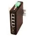 Промышленный PoE коммутатор Gigabit Ethernet на 6 портов SW-80402-I(port 60W,240W)