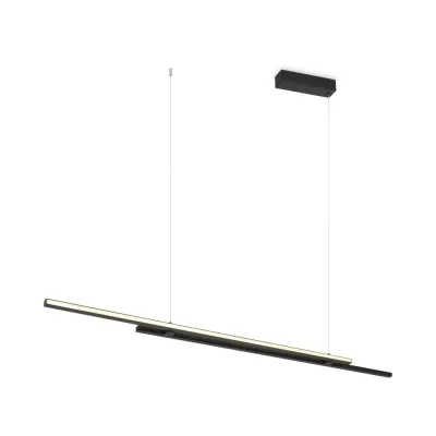 Светильник подвесной  Maytoni Halo MOD005PL-L48BK LED 48W Черный