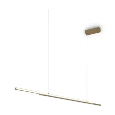 Светильник подвесной  Maytoni Halo MOD005PL-L48BSK LED 48W Латунь