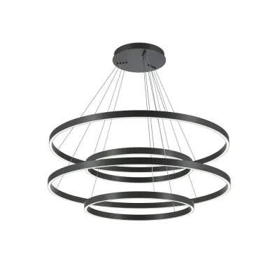 Светильник подвесной  Maytoni Rim MOD058PL-L174BK LED 165W Черный