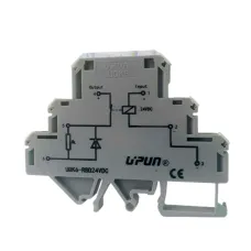 Модуль релейный UDK6-RBD24Vdc 24 В DC, 1 НЗ, диод защиты выхода