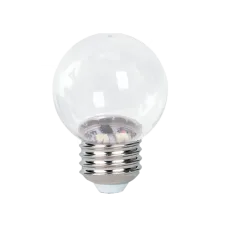 Лампа светодиодная шар прозрачный PLED- ECO- G45 3w E27 2700K CLEAR