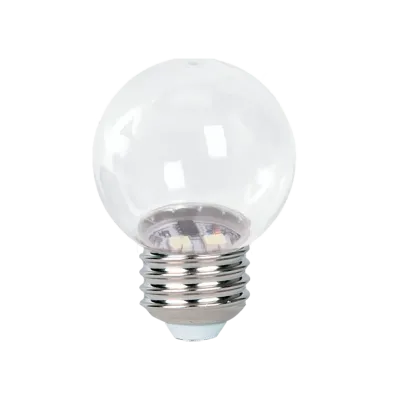 Лампа светодиодная шар прозрачный PLED- ECO- G45 3w E27 2700K CLEAR